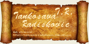 Tankosava Radišković vizit kartica